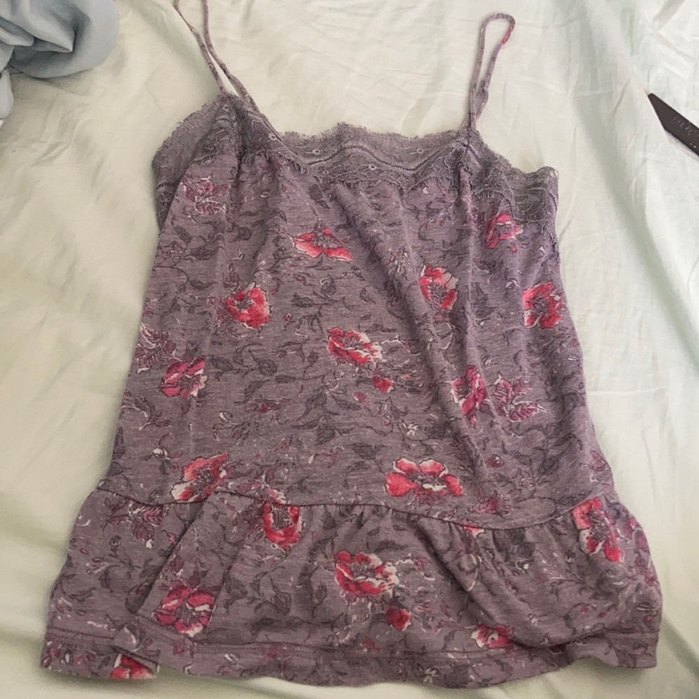 $5 ADD ON American Eagle Floral Tank Y2K - Picture 3 of 7